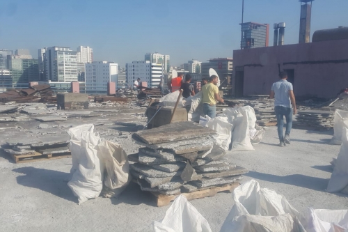 İstanbul Sariyer moloz atımı